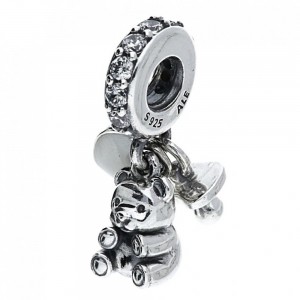 Pandora Charm-Baby Treasures Dropper Baby-CZ Jewelry