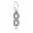 Pandora Charm-Finity Dropper Pendant-Cubic Zirconia Jewelry