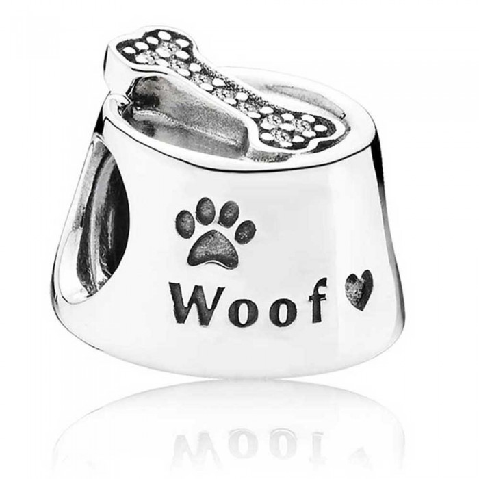 Pandora Charm-Woof Animal Jewelry