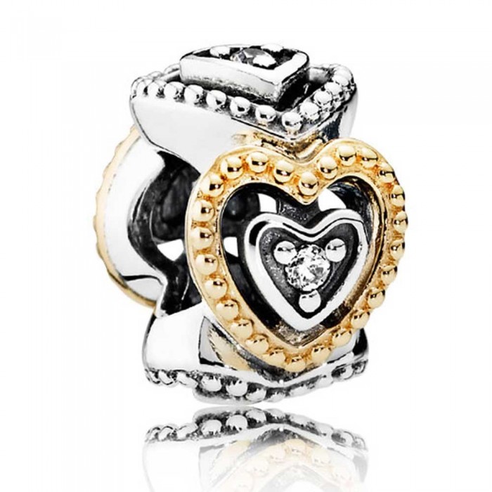 Pandora Spacers-Celebration Of Love-Gold Jewelry
