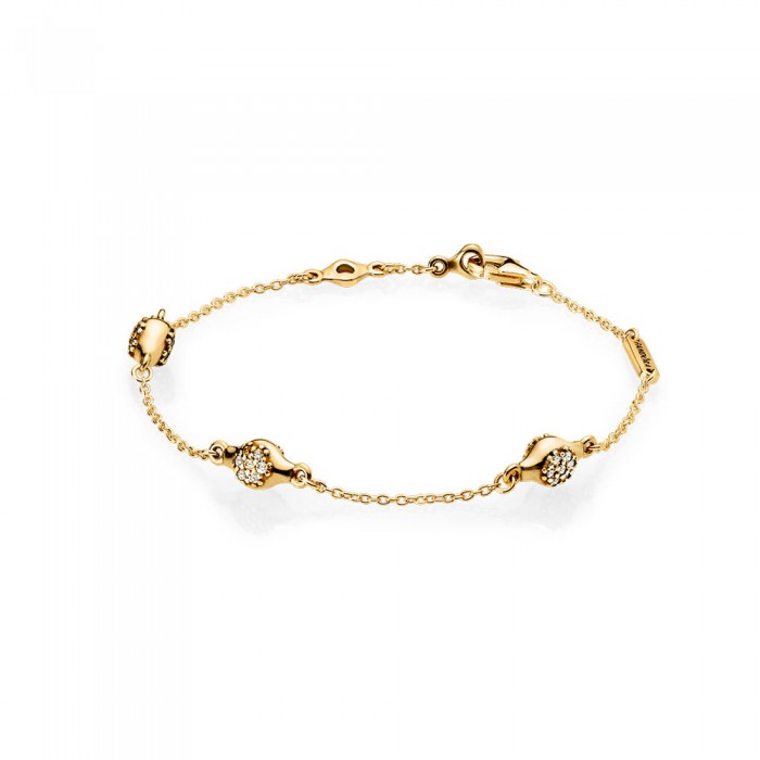 Pandora Bracelet-Modern LovePods-Shine-Clear CZ Jewelry