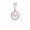 Pandora Charm-Faith Over Fear Dangle-Pink Enamel Jewelry