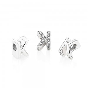 Pandora Charm-Letter K Jewelry