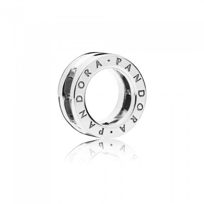Pandora Charm-Reflexions Logo Clip Jewelry
