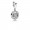 Pandora Charm-Spinning Signature Dangle-Clear CZ Jewelry