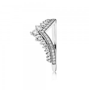 Pandora Ring-Princess Wish-Clear CZ Jewelry