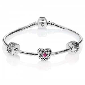 Pandora Bracelet-July Birthstone Birthstone Complete Jewelry