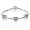 Pandora Bracelet-Silver March Birthstone Birthstone Complete Jewelry