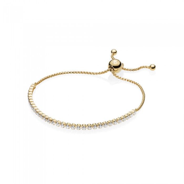 Pandora Bracelet-Sparkling Strand-Shine-Clear CZ Jewelry