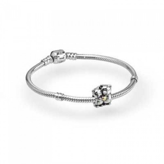 Pandora Bracelet-Teddy Animal Complete-Gold Jewelry