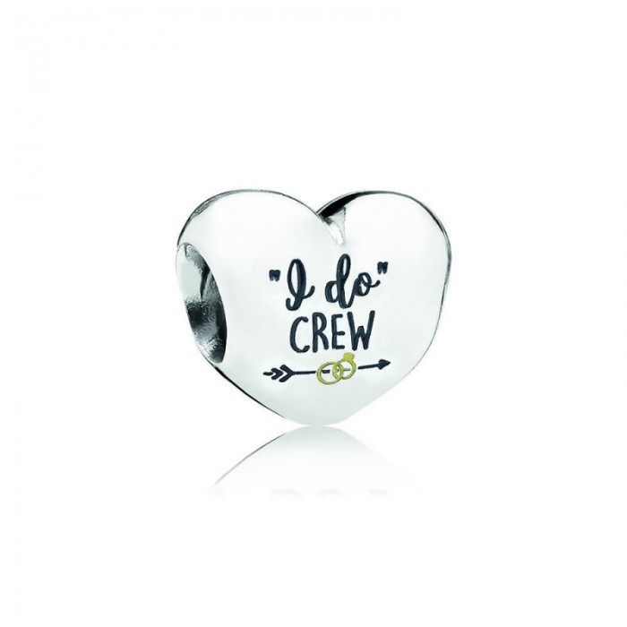 Pandora Charm-“I Do” Crew Jewelry