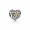 Pandora Charm-November Signature Heart-Citrine Jewelry