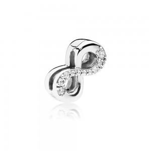 Pandora Charm-Reflexions Sparkling Infinity Clip-Clear CZ Jewelry