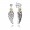 Pandora Earring-Love And Guidances Angels Stud-Cubic Zirconia Jewelry