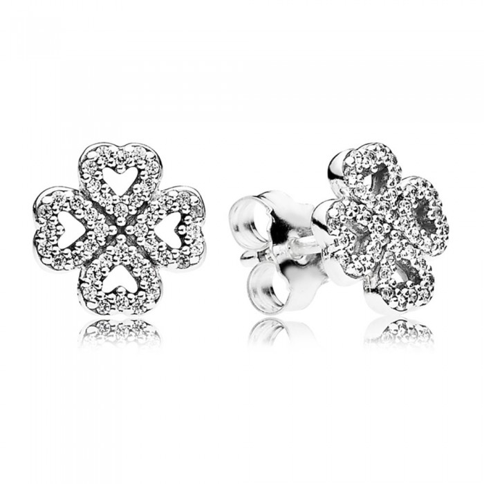 Pandora Earring-Petals Of Love Stud-Cubic Zirconia Jewelry