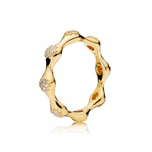 Pandora Ring-Modern LovePods-Shine-Clear CZ Jewelry