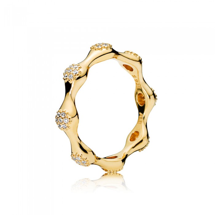 Pandora Ring-Modern LovePods-Shine-Clear CZ Jewelry