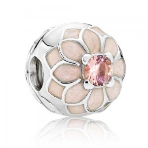 Pandora Bracelet-Blooming Dahlia Floral Complete-Cubic Zirconia Jewelry