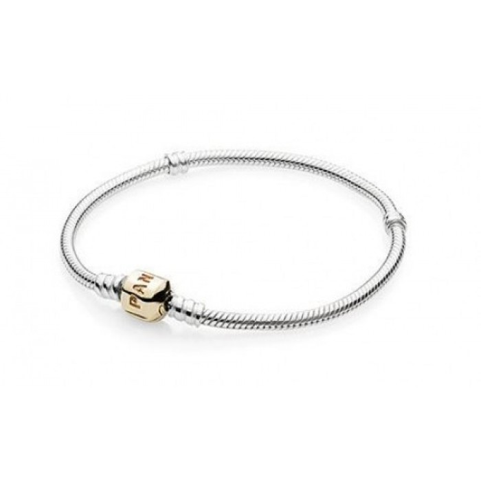Pandora Bracelet-Silver And Gold Jewelry