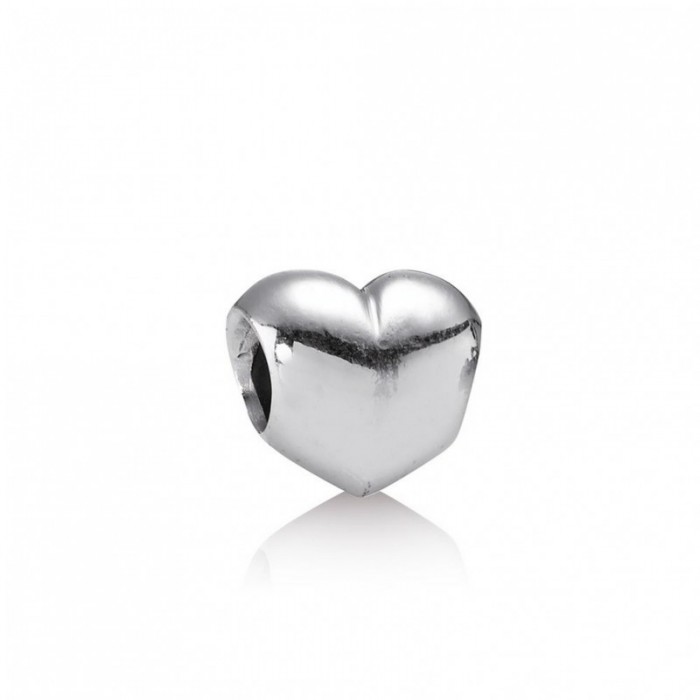 Pandora Charm-Big Smooth Heart Jewelry