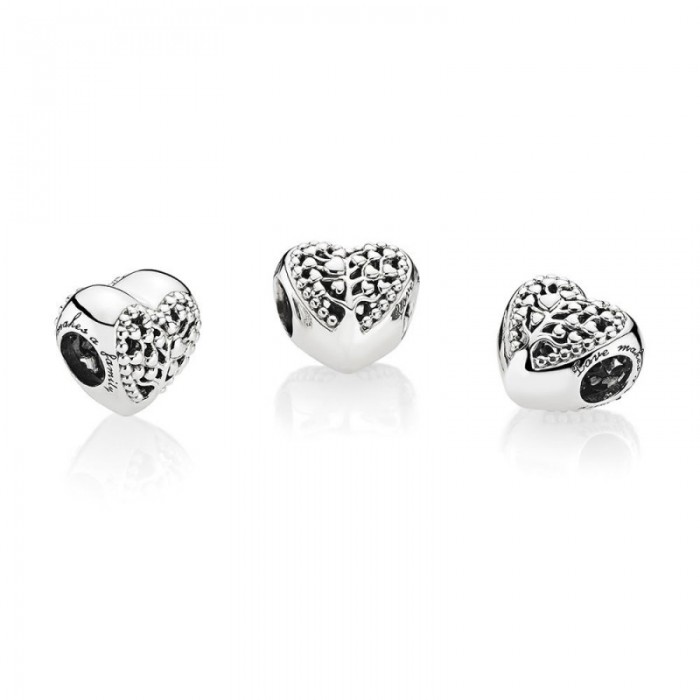 Pandora Charm-Flourishing Hearts Jewelry