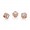 Pandora Charm-Geometric Radiance-Rose Clear CZ Jewelry