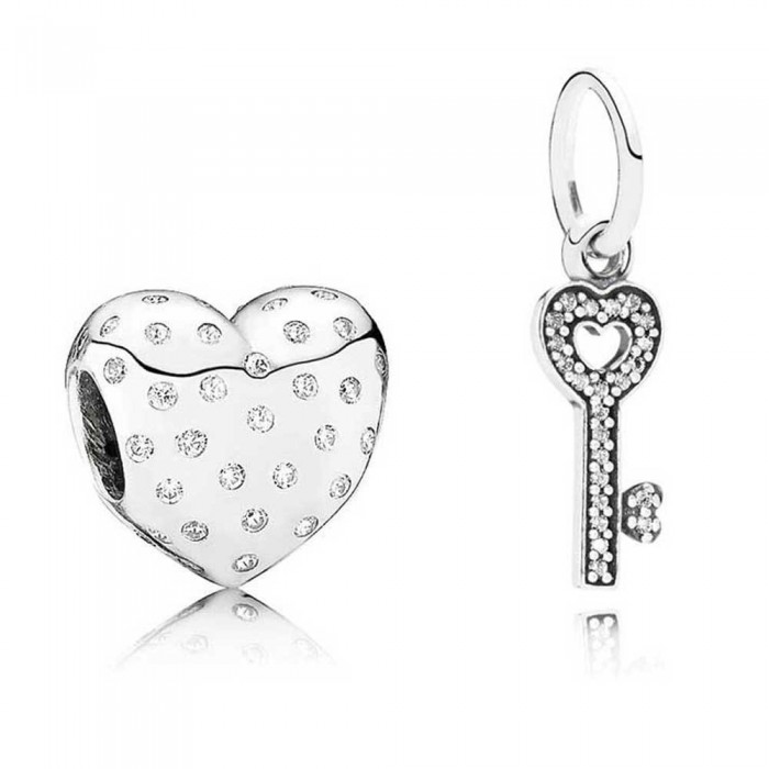 Pandora Charm-Key To My Heart Jewelry
