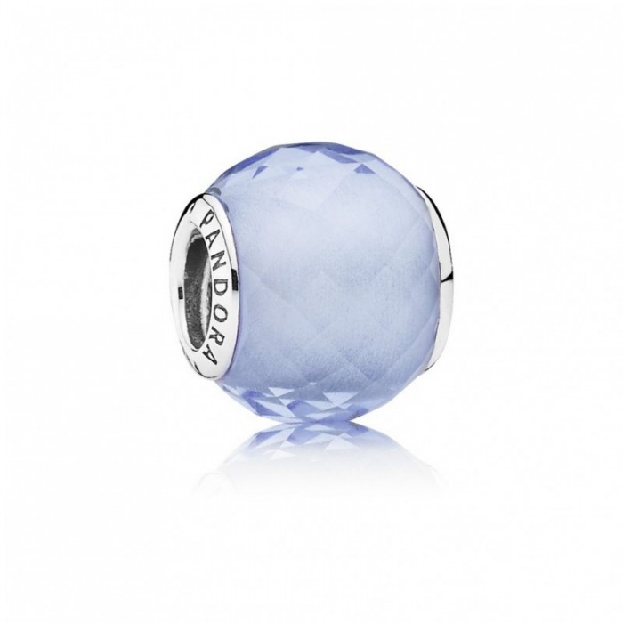 Pandora Charm-Petite Facets-Synthetic Blue Quartz Jewelry
