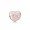 Pandora Charm-Pink Bow-Lace Heart-Transparent Misty Rose-Pink Enamel Jewelry