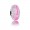 Pandora Charm-Survivor-Pink Murano Glass Pink Enamel Jewelry