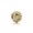 Pandora Charm-Tumbling Hearts-Clear CZ-14K Gold Jewelry