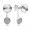 Pandora Earring-Dazzling Droplets Ear Jacket Jewelry