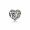 Pandora Charm-August Signature Heart-Peridot Jewelry