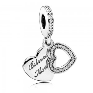 Pandora Charm-Beloved Mother Pendant Family-Sterling Silver Jewelry