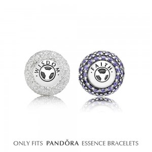 Pandora Charm-Faith-CZ-Sterling Silver Jewelry