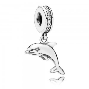 Pandora Charm-Oceanic Paradise Animal-Pave CZ Jewelry