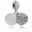 Pandora Charm-Silver Sweet Mother Drop Family Jewelry