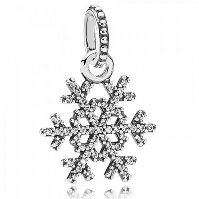 Pandora Necklace-Snowflake Christmas Pendant G8687 Jewelry