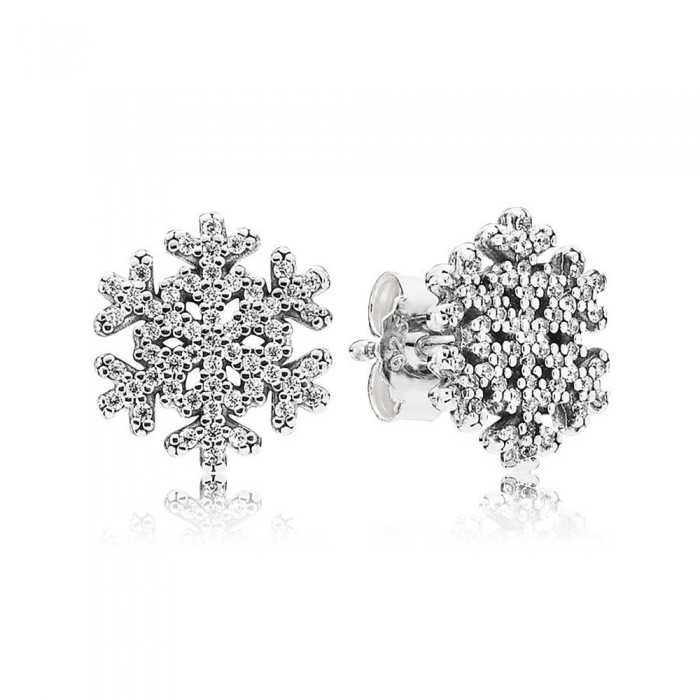 Pandora Ring-Snowflake Christmas-Cubic Zirconia Jewelry