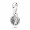 Pandora Necklace-April Droplet Rock Crystal Birthstone Pendant Jewelry