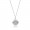 Pandora Necklace-Signature Pendant-Pave CZ-925 Silver Jewelry