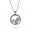 Pandora Necklace-Silver June Petite Memories Birthstone Locket-Silver Jewelry