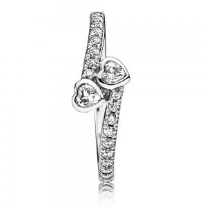 Pandora Ring-Forever Hearts Love Jewelry