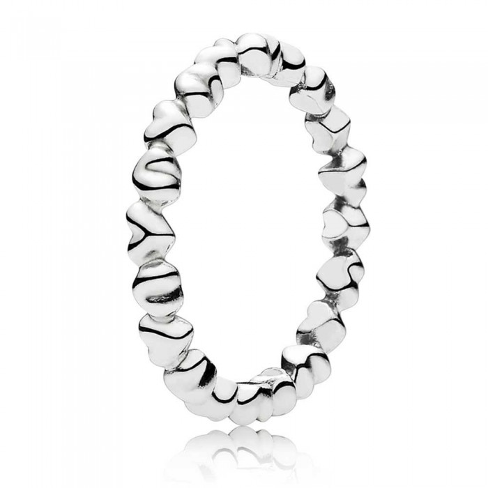 Pandora Ring-Heart Band Love G546 Jewelry