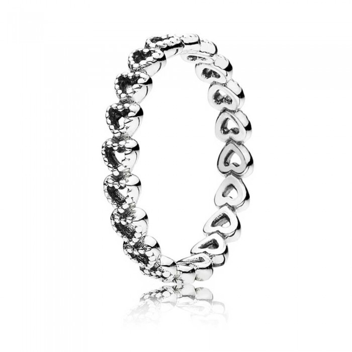 Pandora Ring-Linked Love Jewelry