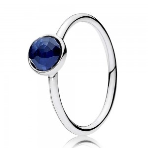 Pandora Ring-September Birthstone Droplet Birthstone Jewelry