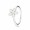 Pandora Ring-White Daisy Flower-Enamel Jewelry