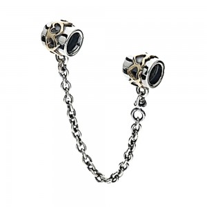 Pandora Safety Chains-Gold Love-Gold Jewelry
