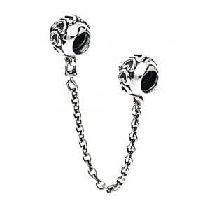 Pandora Safety Chains-Hearts Love Jewelry
